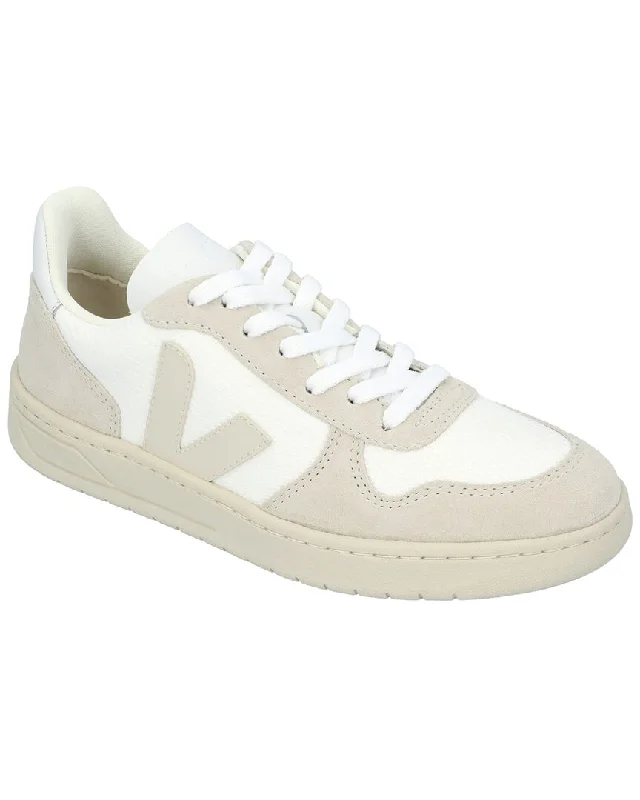 Shoes with arch protection for sports-VEJA V-10 Leather Sneaker