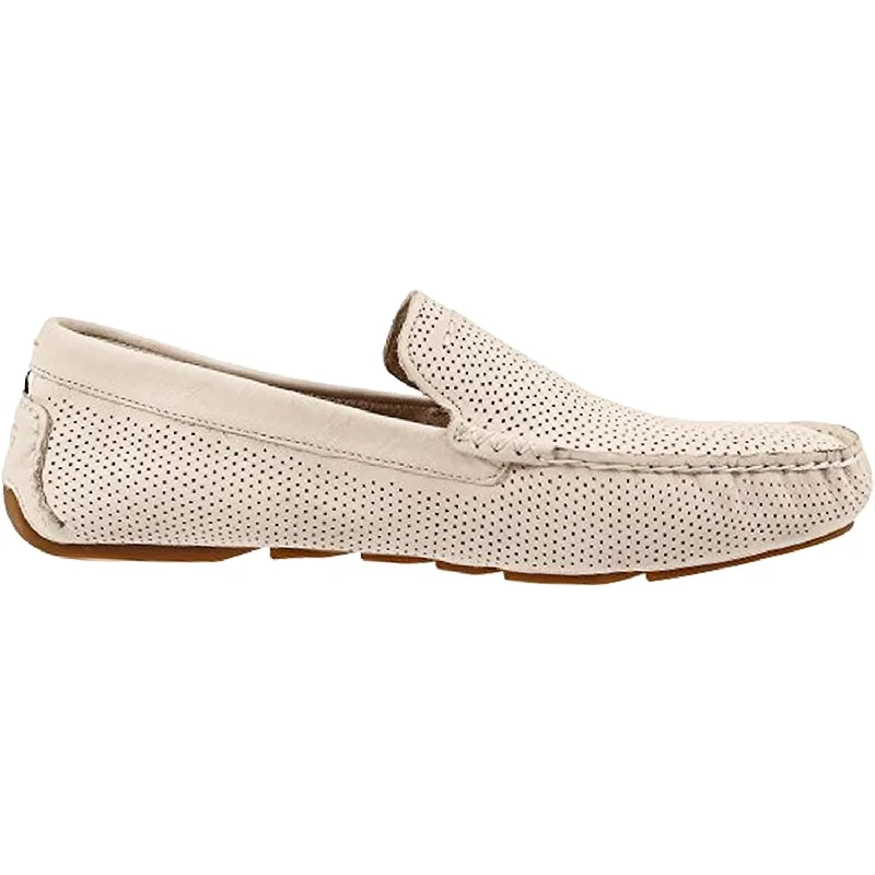 casual shoes with fashionable design elements-Men's UGG Henrick White Leather