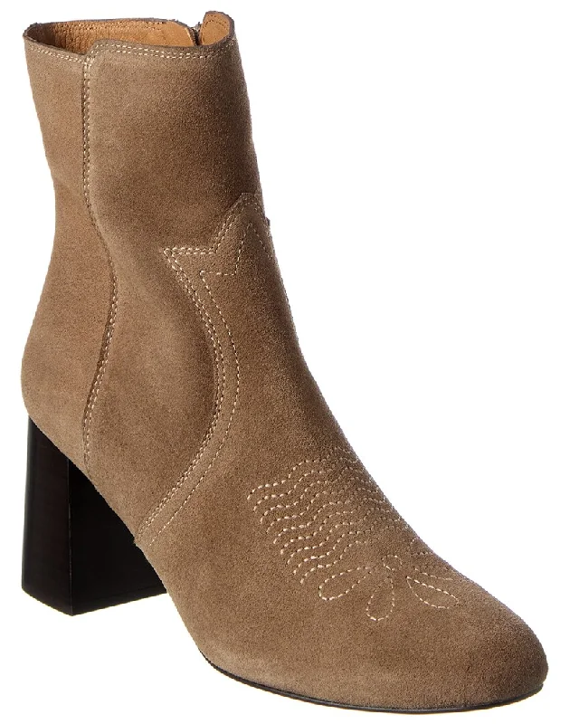 Waterproof boots for snow men-See by Chloé Suede Bootie