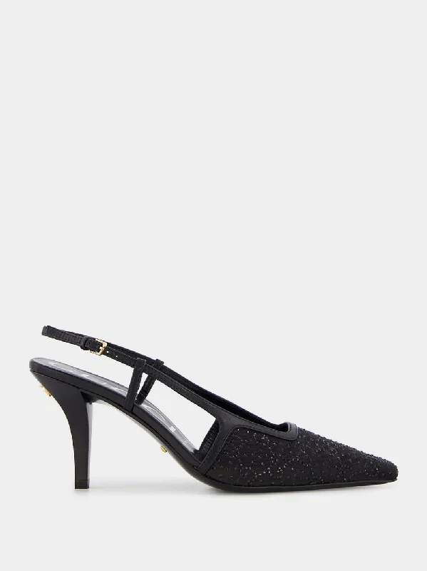 Slingback pumps