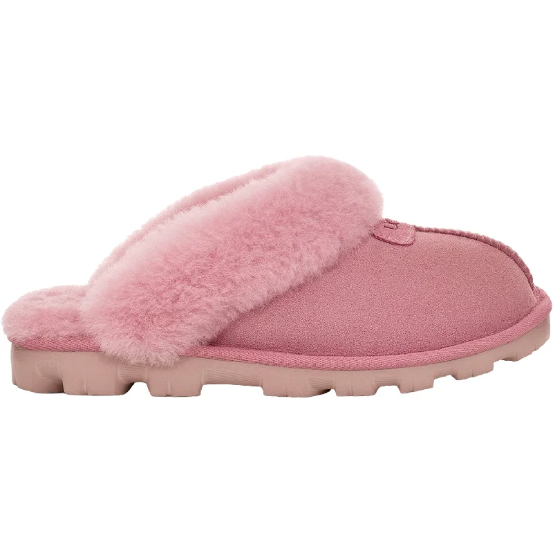 Slippers speaker hums-Women's UGG Coquette Dusty Orchid Sheepskin