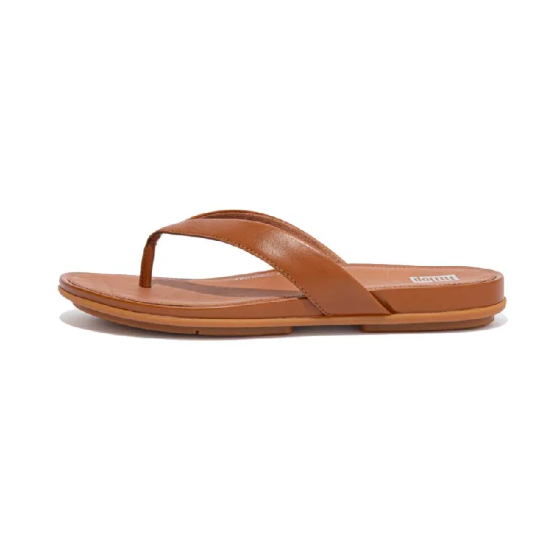 Sandals resort ratings-FitFlop Gracie Flip Flop Sandals - Light Tan