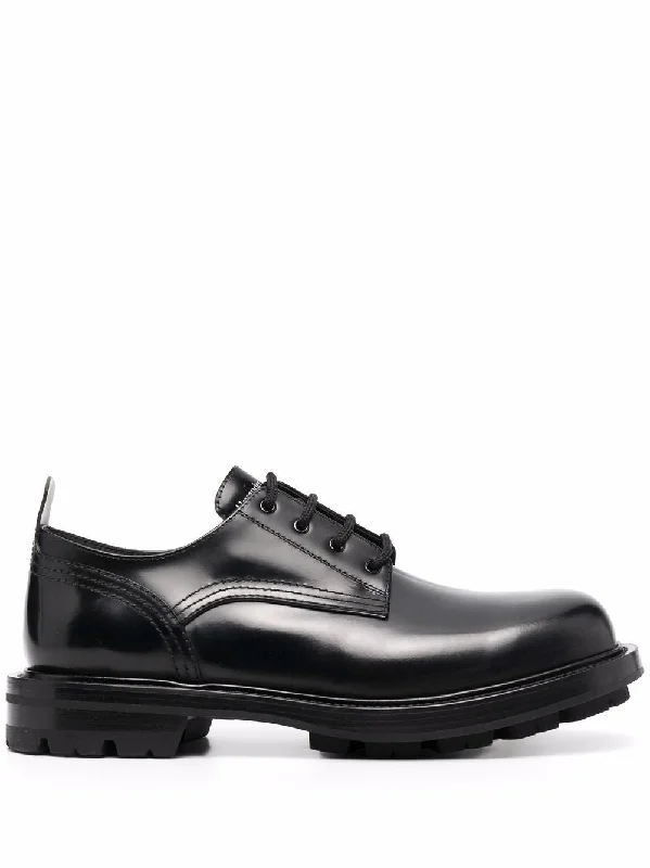 Worker derby shoes