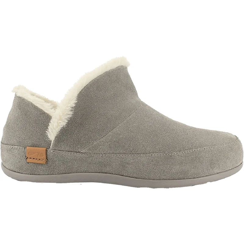 Slippers grass sways-Women's Strive Geneva Charcoal Grey Suede