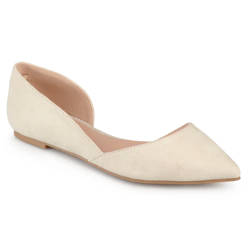 Flats shoes for travel-ready style-Journee Collection Women's Ester Flat