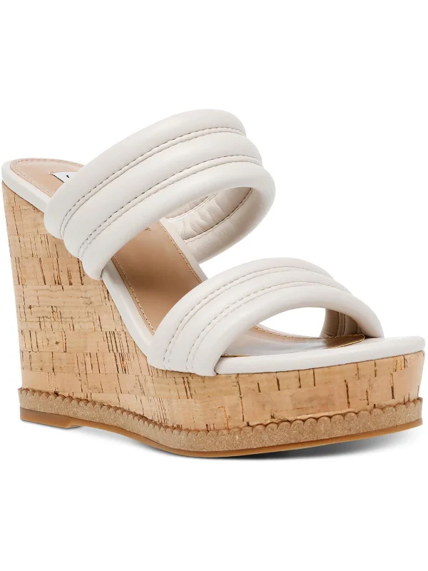 Wipeout Womens Casual Padden Insole Wedge Sandals