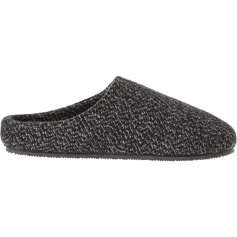 Slippers heart beats-Women's Tempur-Pedic Tillie Black Multi Knit Fabric