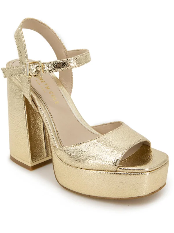 Sandals party venues-Dolly Womens Square Toe Evening Heels