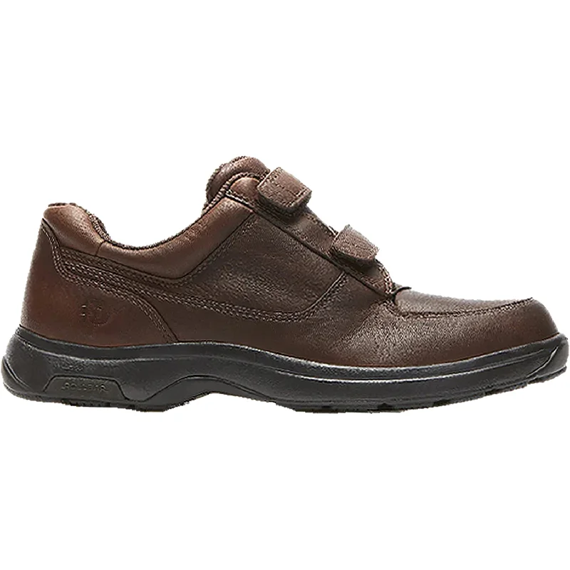 fashionable casual shoes for outdoor trips-Men's Dunham Winslow Brown Leather