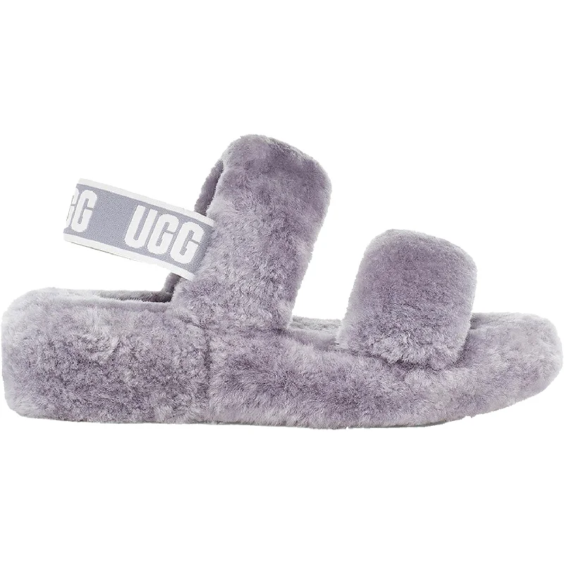 Slippers night begins-Women's UGG Oh Yeah Soft Amethyst Sheepskin