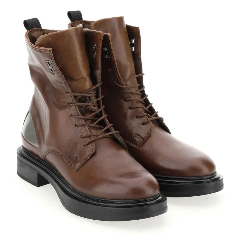 Casual high heel boots-Combat Boot M58233