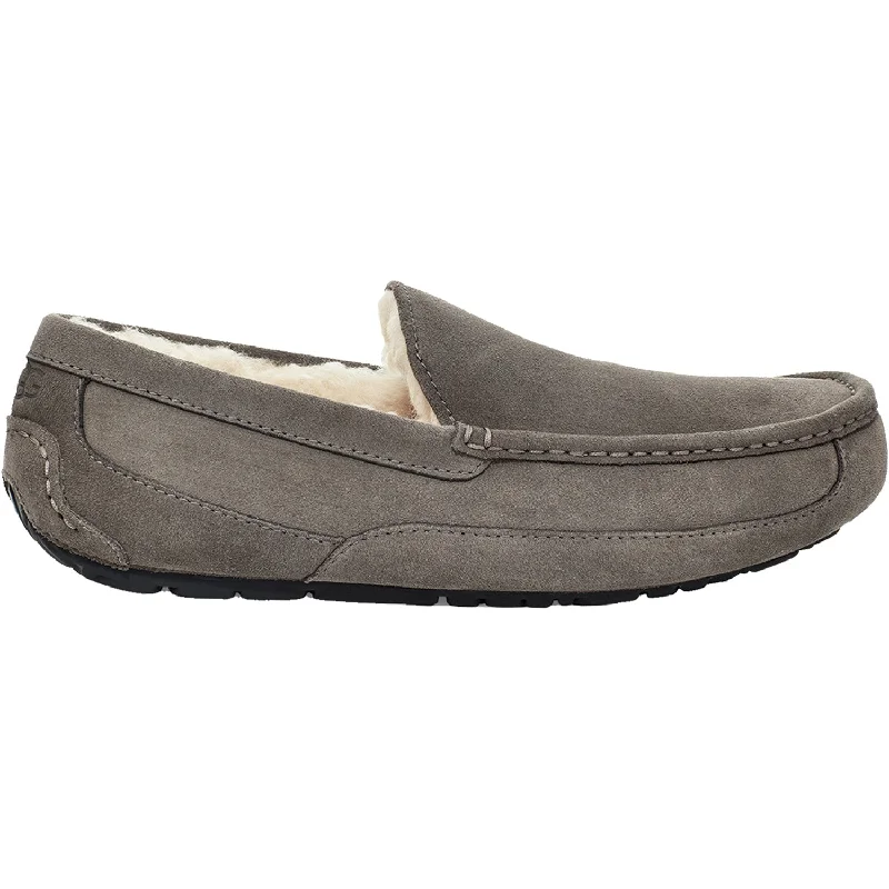 Slippers bird trills-Men's UGG Ascot Grey Suede