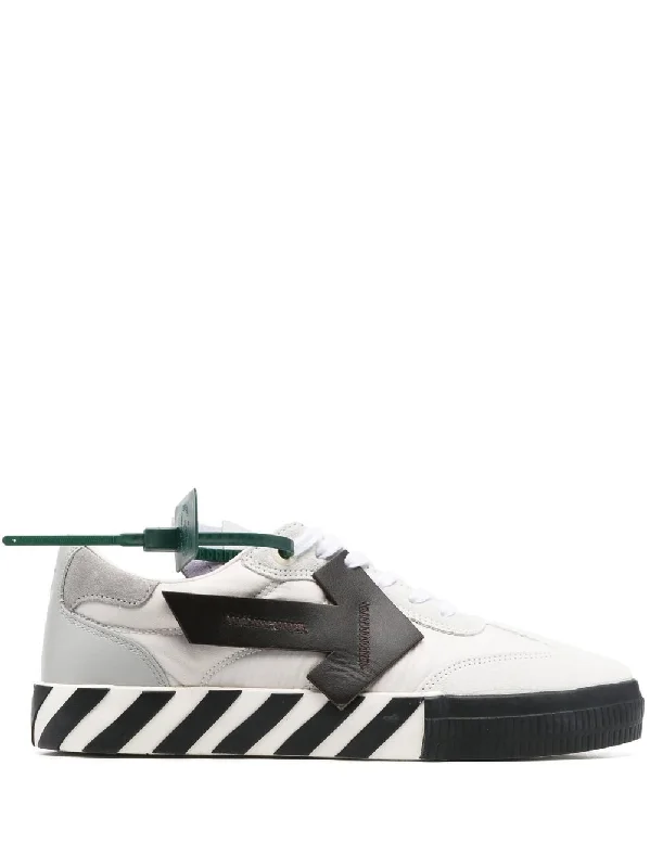 Eco-friendly Athletic Shoes-OFF-WHITE Leather sneakers