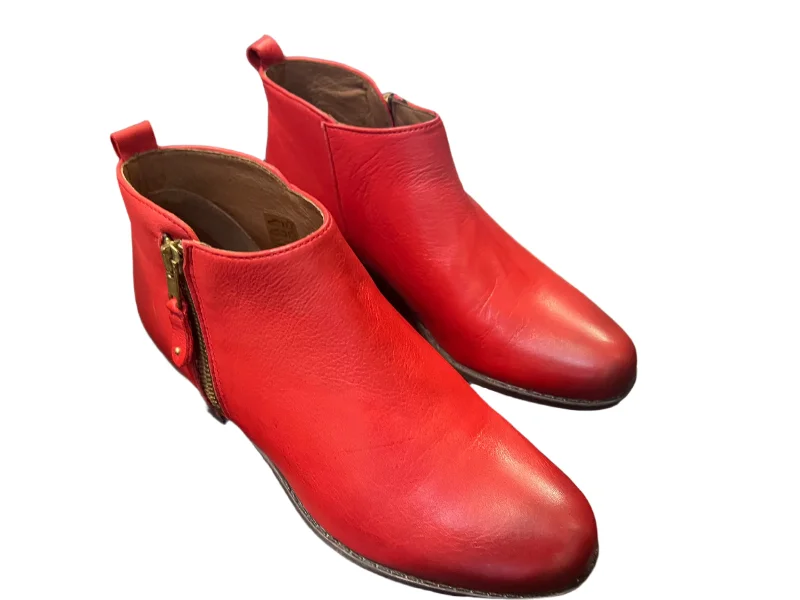 Fashionable ankle boots-Eric Michael RED London Women's Boots