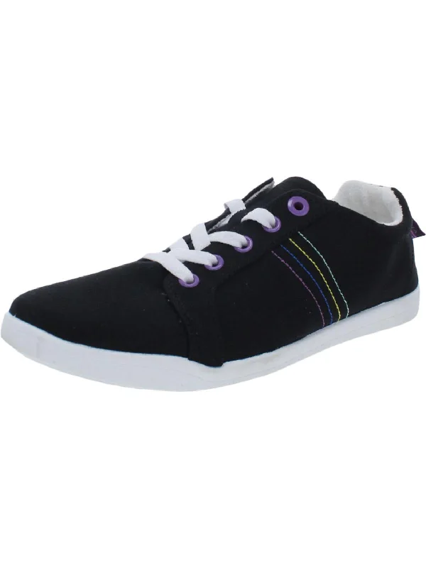 Shoes for lifting and strength training-Stinson Womens Canvas Lace Up Casual and Fashion Sneakers