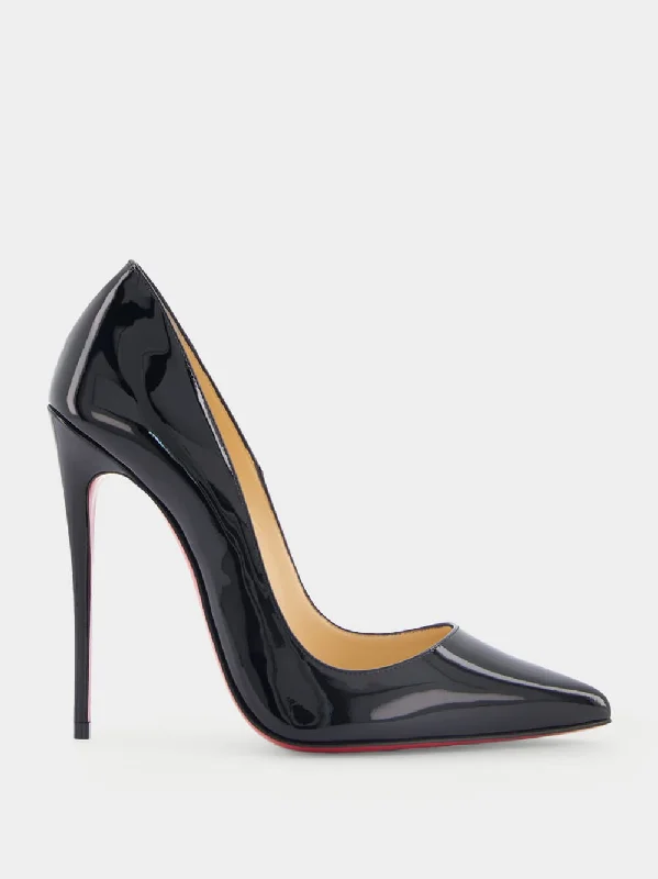 Pigalle Follies 100mm Black Leather Pumps