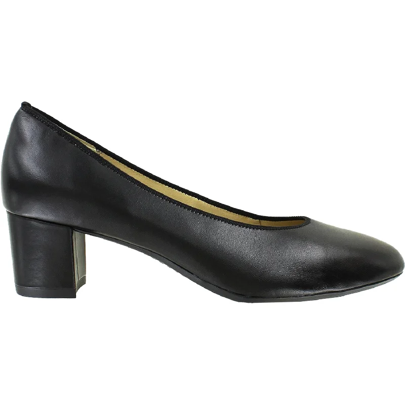 Fashion & Dress Shoes with signature style-Women's Ara Kendall Black Nappasoft Leather